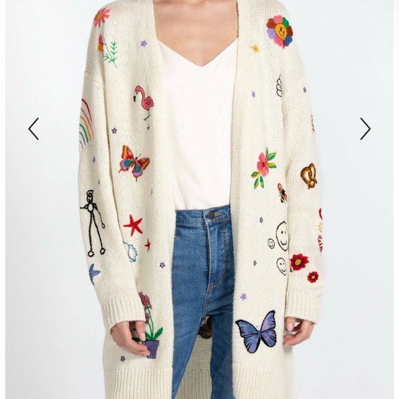 Johnny Was Sabina long cardigan - Picture 7 of 9